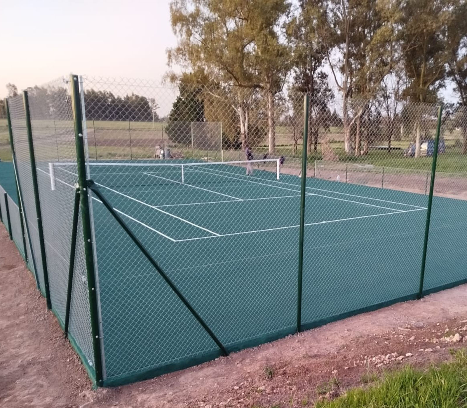 Cancha de tenis club privado Salta - Tenis Point